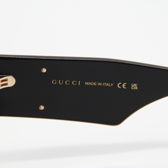 NEW GUCCI SUNGLASSES  GG0956S 003 WOMEN BLACK GUCCI EYEWEAR - Picture 11 of 12